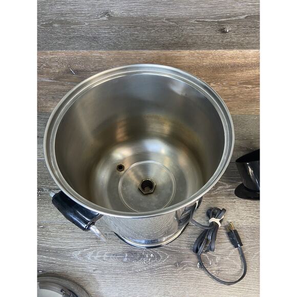 Farberware 155B Stainless Steel Electric Coffee Maker Urn Percolator 18-55 Cups - Picture 11 of 16